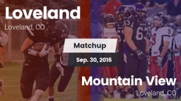 Matchup: Loveland  vs. Mountain View  2016
