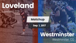 Matchup: Loveland  vs. Westminster  2017