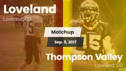 Matchup: Loveland  vs. Thompson Valley  2017