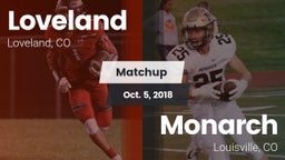 Matchup: Loveland  vs. Monarch  2018