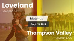 Matchup: Loveland  vs. Thompson Valley  2019