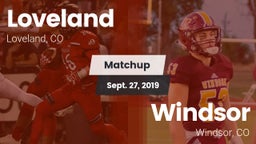 Matchup: Loveland  vs. Windsor  2019