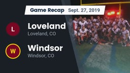 Recap: Loveland  vs. Windsor  2019