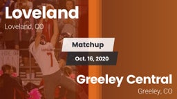 Matchup: Loveland  vs. Greeley Central  2020