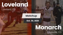 Matchup: Loveland  vs. Monarch  2020