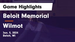 Beloit Memorial  vs Wilmot  Game Highlights - Jan. 5, 2024