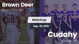 Matchup: Brown Deer High vs. Cudahy  2016