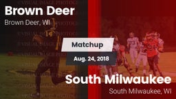 Matchup: Brown Deer High vs. South Milwaukee  2018