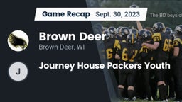 Recap: Brown Deer  vs. Journey House Packers Youth 2023