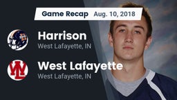 Recap: Harrison  vs. West Lafayette  2018