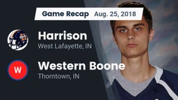 Recap: Harrison  vs. Western Boone  2018