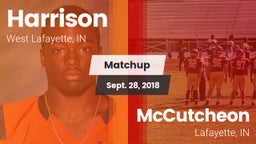 Matchup: Harrison  vs. McCutcheon  2018