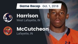 Recap: Harrison  vs. McCutcheon  2018