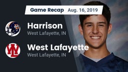 Recap: Harrison  vs. West Lafayette  2019