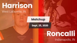 Matchup: Harrison  vs. Roncalli  2020