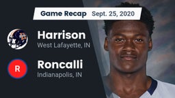 Recap: Harrison  vs. Roncalli  2020