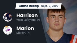 Recap: Harrison  vs. Marion  2022
