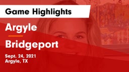 Argyle  vs Bridgeport  Game Highlights - Sept. 24, 2021