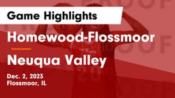 Homewood-Flossmoor  vs Neuqua Valley  Game Highlights - Dec. 2, 2023