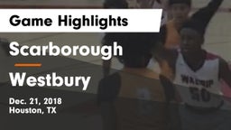 Scarborough  vs Westbury  Game Highlights - Dec. 21, 2018