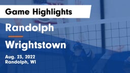 Randolph  vs Wrightstown  Game Highlights - Aug. 23, 2022