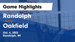 Randolph  vs Oakfield  Game Highlights - Oct. 6, 2022