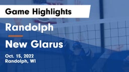 Randolph  vs New Glarus  Game Highlights - Oct. 15, 2022