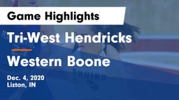 Tri-West Hendricks  vs Western Boone  Game Highlights - Dec. 4, 2020