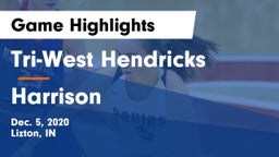 Tri-West Hendricks  vs Harrison  Game Highlights - Dec. 5, 2020
