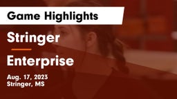 Stringer  vs Enterprise Game Highlights - Aug. 17, 2023