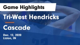 Tri-West Hendricks  vs Cascade  Game Highlights - Dec. 12, 2020