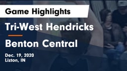 Tri-West Hendricks  vs Benton Central  Game Highlights - Dec. 19, 2020