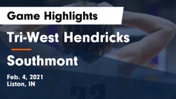 Tri-West Hendricks  vs Southmont  Game Highlights - Feb. 4, 2021