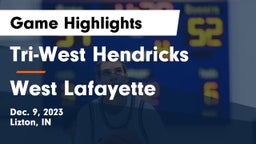 Tri-West Hendricks  vs West Lafayette  Game Highlights - Dec. 9, 2023