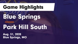 Blue Springs  vs Park Hill South  Game Highlights - Aug. 31, 2020