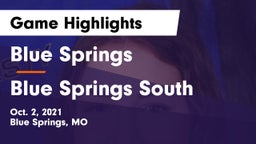 Blue Springs  vs Blue Springs South  Game Highlights - Oct. 2, 2021