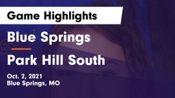 Blue Springs  vs Park Hill South  Game Highlights - Oct. 2, 2021