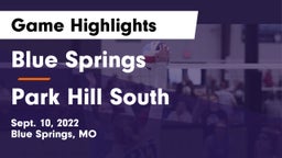 Blue Springs  vs Park Hill South  Game Highlights - Sept. 10, 2022