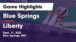 Blue Springs  vs Liberty Game Highlights - Sept. 17, 2022