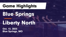 Blue Springs  vs Liberty North  Game Highlights - Oct. 12, 2023