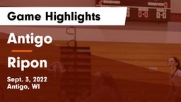 Antigo  vs Ripon  Game Highlights - Sept. 3, 2022