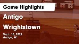 Antigo  vs Wrightstown  Game Highlights - Sept. 10, 2022