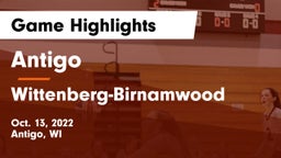 Antigo  vs Wittenberg-Birnamwood  Game Highlights - Oct. 13, 2022