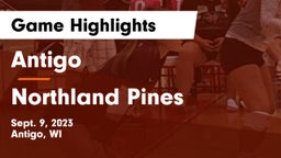 Antigo  vs Northland Pines  Game Highlights - Sept. 9, 2023