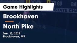 Brookhaven  vs North Pike Game Highlights - Jan. 10, 2023