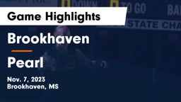 Brookhaven  vs Pearl  Game Highlights - Nov. 7, 2023