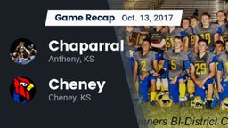 Recap: Chaparral  vs. Cheney  2017