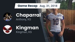 Recap: Chaparral  vs. Kingman  2018