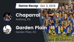 Recap: Chaparral  vs. Garden Plain  2018