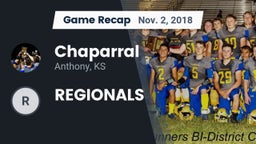 Recap: Chaparral  vs. REGIONALS 2018